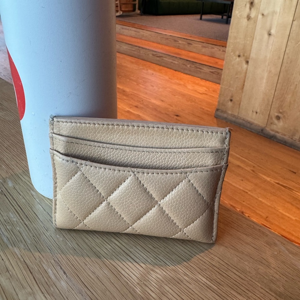 Chanel Card Holder - Beige - Picture 3 of 9